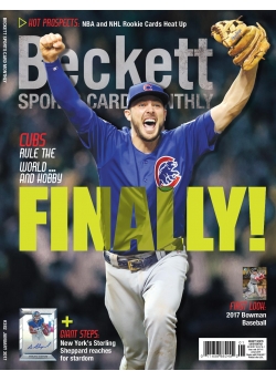 Beckett Sports Card Monthly 382 January 2017