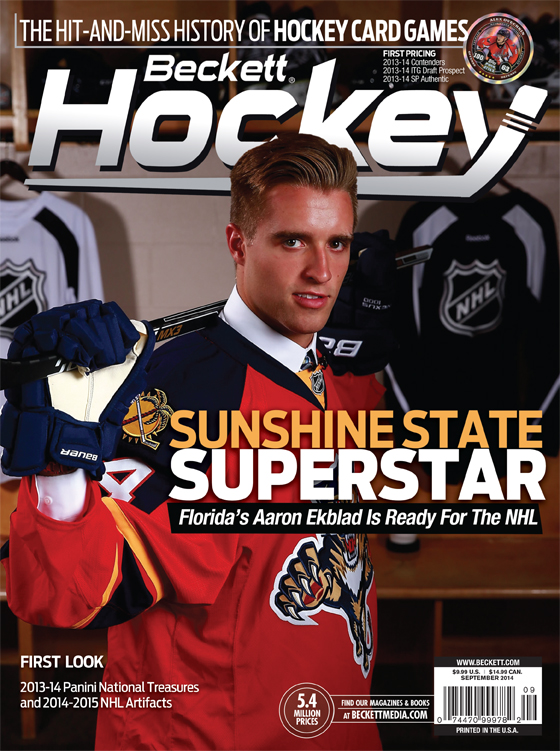 Hockey Cards Price Guide and Values Print Magazine Beckett Media